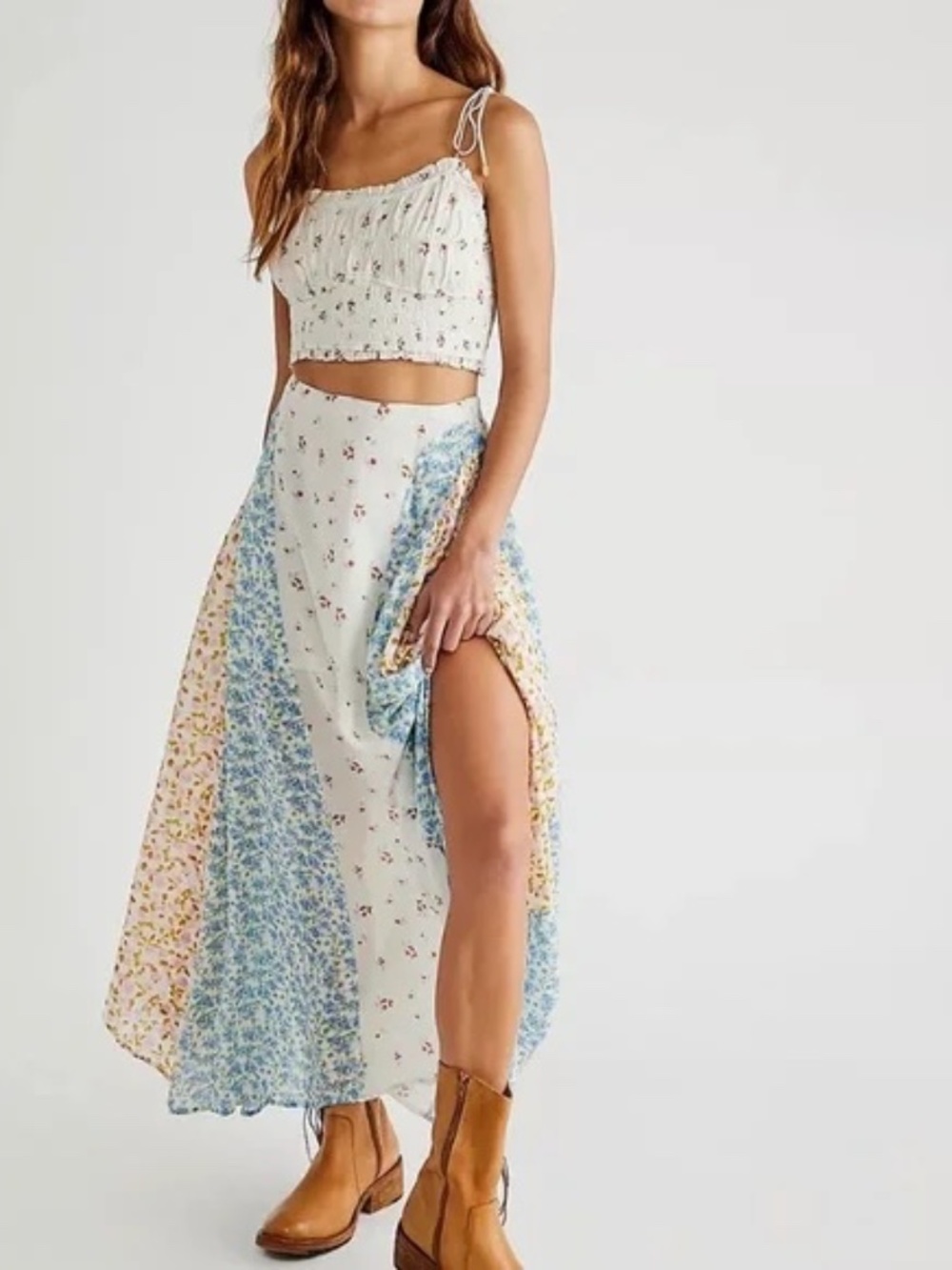 Free People Kaia Set Daylight XS Skirt Set